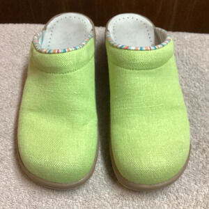 Sanita cloth clogs size 37 (US 6)